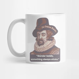 Sir Francis Bacon Portrait and Quote Mug